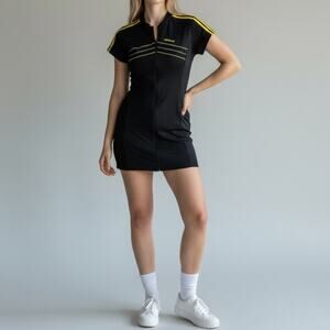 Adidas Vintage Tennis Dress Yellow/Black